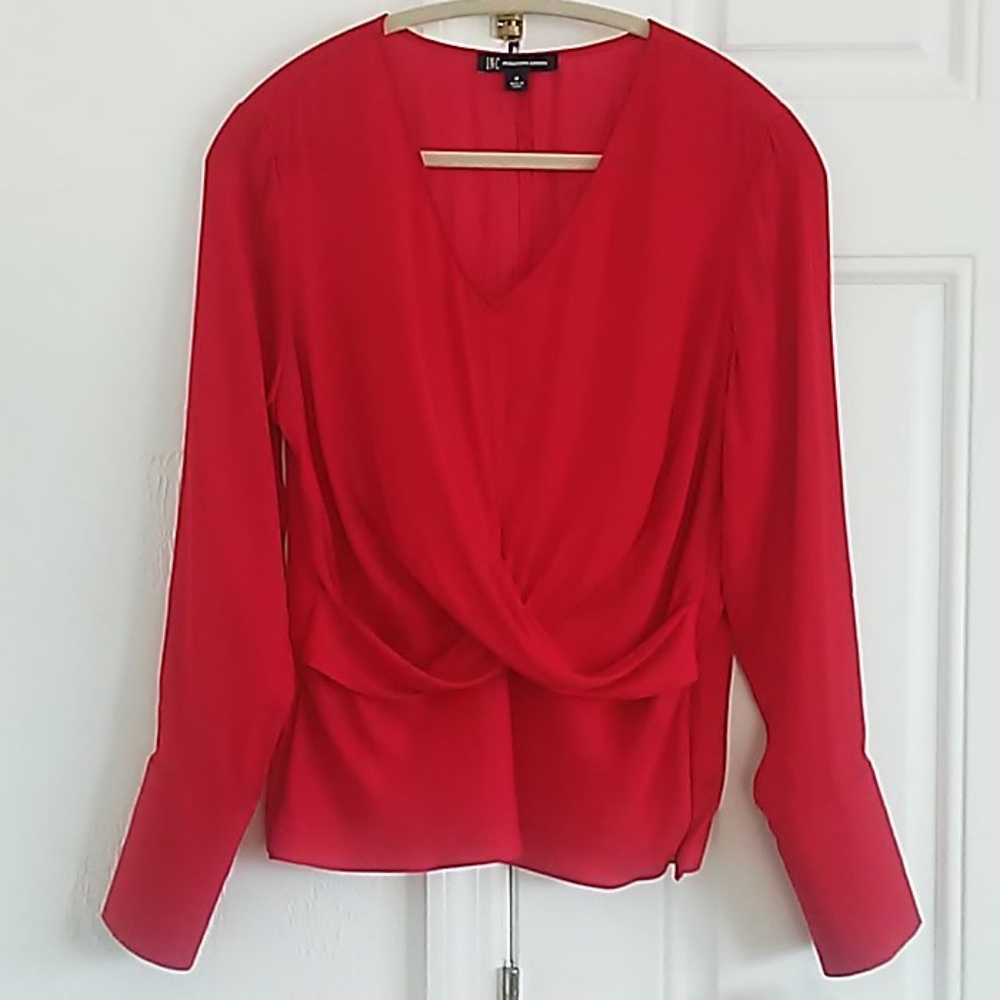NWT INC Long Sleeve Dressy Top